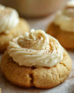Biscoito Amanteigado com Creme de Baunilha Delicado e Cremoso