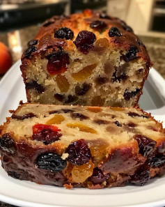 Bolo Escocês de Frutas com Mel: Doçura e Aromas em Cada Fatia