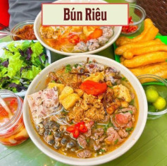 Bún Riêu Cua Thịt Bò Thơm Ngon Nóng Hổi