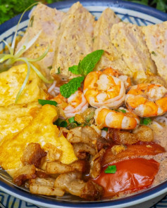 Bún Riêu Tôm Béo Thơm Chuẩn Vị Không Cần Cua Vẫn Ngon Khó Cưỡng
