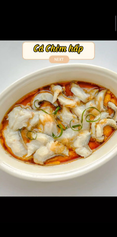 Cá Chẻm hấp