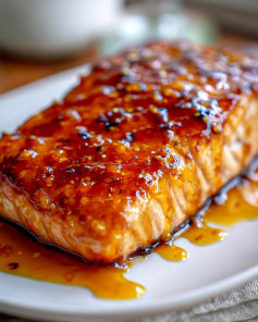 Cá Hồi Sốt Xoài Habanero Chua Ngọt Cay Nồng