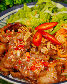 Cách Làm Bún Thịt Xào Mềm Ngọt Thơm Lừng Bí Quyết Ướp Thịt Với Nước Cam Ăn Là Ghiền