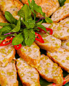 Chả Cốm Dẻo Bùi Ngoài Giòn Nhẹ, Trong Thơm Nức Chuẩn Vị Hà Nội