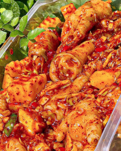 Chân Gà Sốt Thái Làm Kiểu Này Giòn Ngon Hơn Ngoài Quán