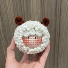 Chart móc len cừu đáng yêu cho người mới bắt đầu