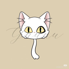 Chart móc len hình mèo dễ thương cho dự án thủ công