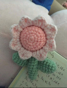 Chart Móc Len Hoa Cúc Dễ Thương Cho Người Mới Bắt Đầu