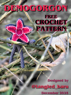 Create Your Own Demogorgon with Free Crochet Pattern