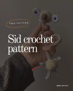 Create Your Own Sid with This Free Crochet Pattern