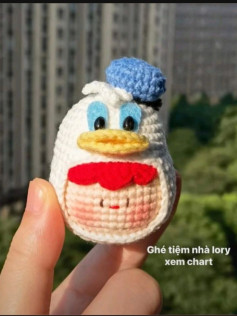 Crochet a Cute Duck Character with Easy Pattern