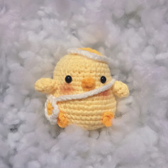 Crochet a Cute Little Chick in Yellow Yarn