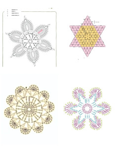 Crochet Flower and Star Pattern Collection for Creative Projects