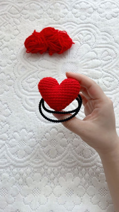 Crochet Heart Pattern: Create Your Own Lovely Red Heart