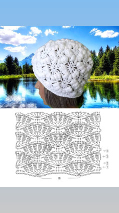Crochet Pattern for a Beautiful Textured Beanie Hat