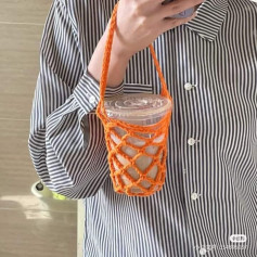 Crochet Pattern for a Convenient Cup Holder