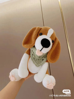 Crochet Pattern for Adorable Puppy Plush Toy