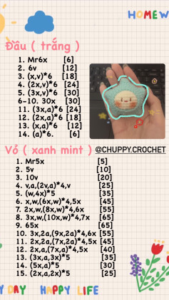 Crochet Pattern for Star-Shaped Stuffed Toy