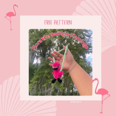 Crochet Your Own Flora the Swingin Flamingo with This Free Pattern