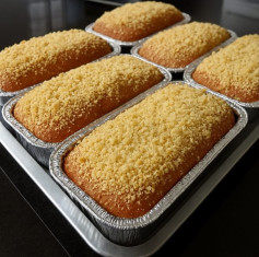 Cuca Alemã Tradicional com Farofa Crocante e Macia