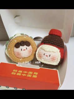 Cute Amigurumi Crochet Patterns: Taco and Soda Bottle