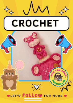 Cute Crochet Bear Pattern for Beginners