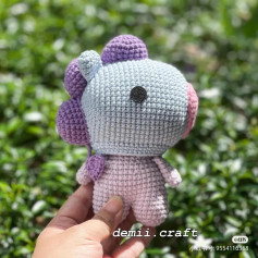 Cute Crochet Dinosaur Amigurumi Pattern for Beginners