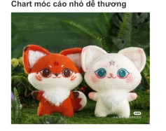 Cute Crochet Fox and Cat Amigurumi Pattern for Beginners