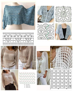 Elegant Crochet Patterns for Stylish Sweaters and Cardigans