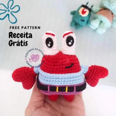 Free Crochet Pattern for Cute Crab Amigurumi Toy