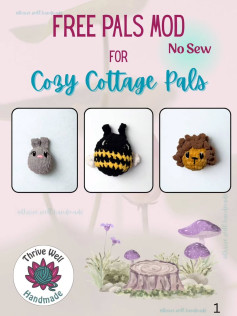 Free Crochet Patterns for Cozy Cottage Pals No Sew