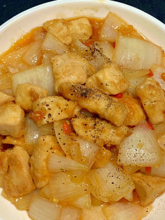 Gà Sốt Mắm Tỏi