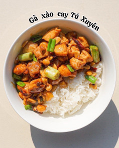 Gà xào cay Tứ Xuyên