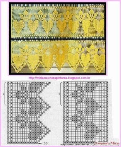 Golden Heart Crochet Lace