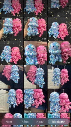 Hướng dẫn móc len bạch tuộc dễ thương cho người mới bắt đầu