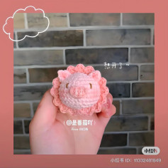 Hướng dẫn móc len hình heo dễ thương cho người mới bắt đầu