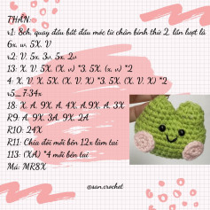 Hướng dẫn móc len hình trái tim dễ thương cho người mới bắt đầu