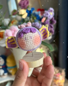 Hướng dẫn móc len hình viên kẹo dễ thương cho người mới bắt đầu