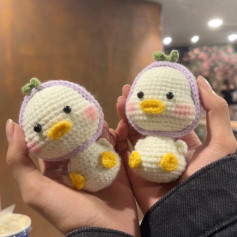 Hướng dẫn móc len vịt dễ thương cho người mới bắt đầu