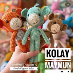 Kolay Maymun Amigurumi Tarifi: Sevimli ve Eğlenceli