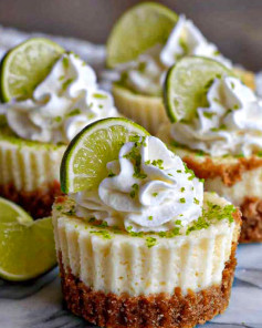 Mini Cheesecake Chanh Mát Lạnh, Tan Chảy Vị Chua Ngọt