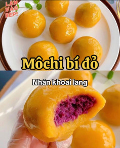 Môchi bí đỏ🤤