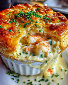 Món Bánh Quy Cheddar Bay Nướng Hải Sản Thơm Ngon Béo Ngậy