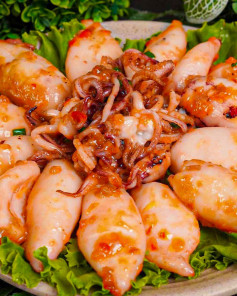Mực Sốt Mắm Ngon Nhức Nách Giòn Ngoài Ngọt Trong Đậm Đà Khó Cưỡng