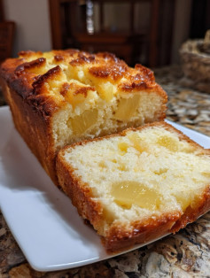Panqué Cremoso de Piña y Queso: Un Toque Tropical Irresistible