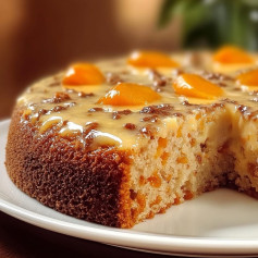 Pastel de Avena con Manzana y Zanahoria: Salud y Sabor en Cada Bocado