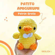 Patito Amigurumi: Patrón Gratis para Tejer un Tierno Pato