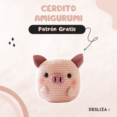 Patrón de Amigurumi de Cerdito: ¡Gratis y Fácil de Seguir!