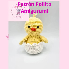 Patrón de Amigurumi de Pollito en Huevo para Crochet Creativo