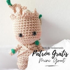 Patrón de Amigurumi Gratis: Mini Groot